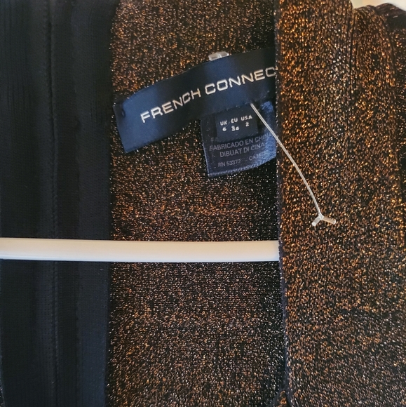 French Connection Shimmer Stretch Bandage Bodycon - Picture 6 of 8